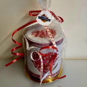 Cadeau verpakking blik